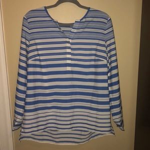 Talbots Striped Blouse